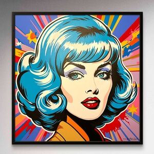 48” x 48” Original acrylic painting signed by artist